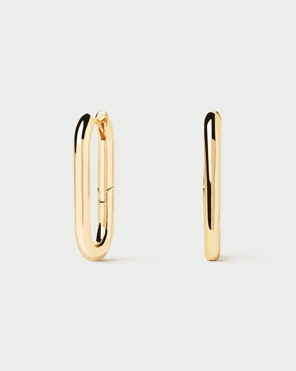 PDPAOLA Beat Hoop Earrings