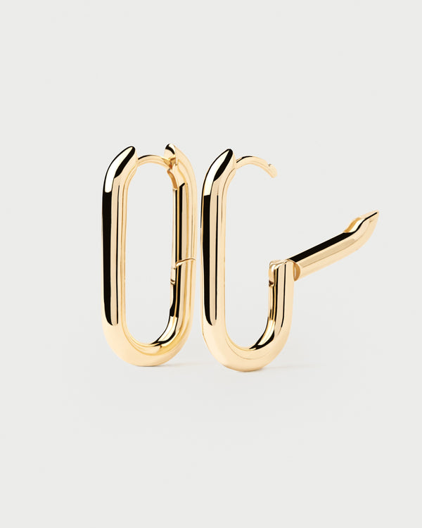 PDPAOLA Beat Hoop Earrings