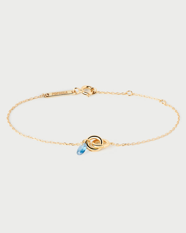 PDPAOLA Blue Lily Bracelet