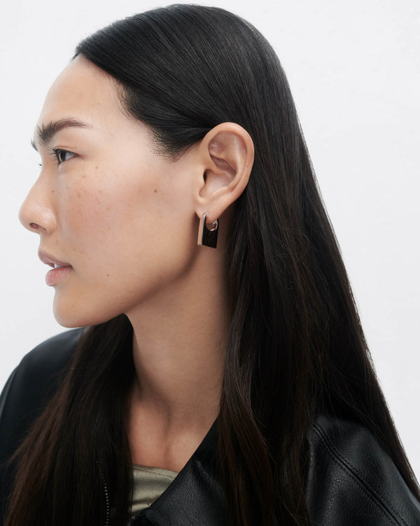 PDPAOLA Chicago Silver Hoops