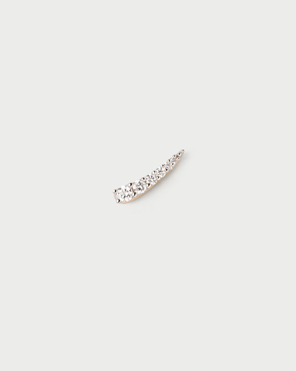 PDPAOLA Diamonds and gold Glee single earring