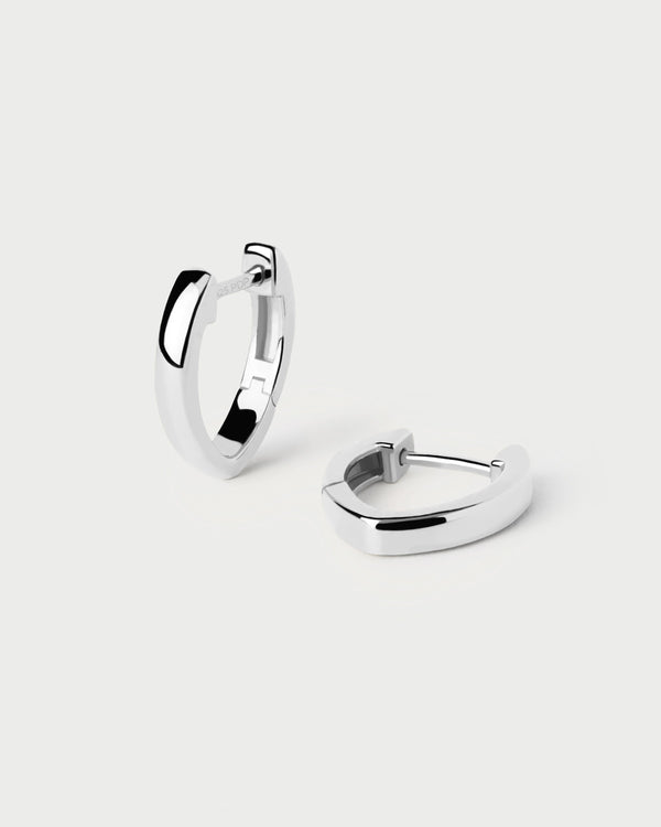 PDPAOLA Duke Silver Hoops