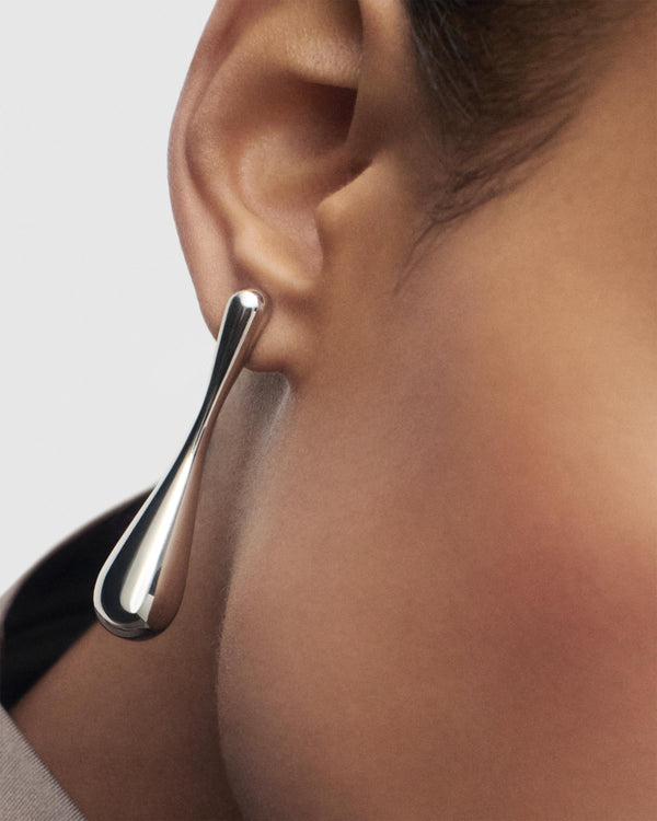 PDPAOLA Glacier Silver Earrings