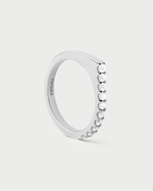 PDPAOLA Gloss Silver Ring