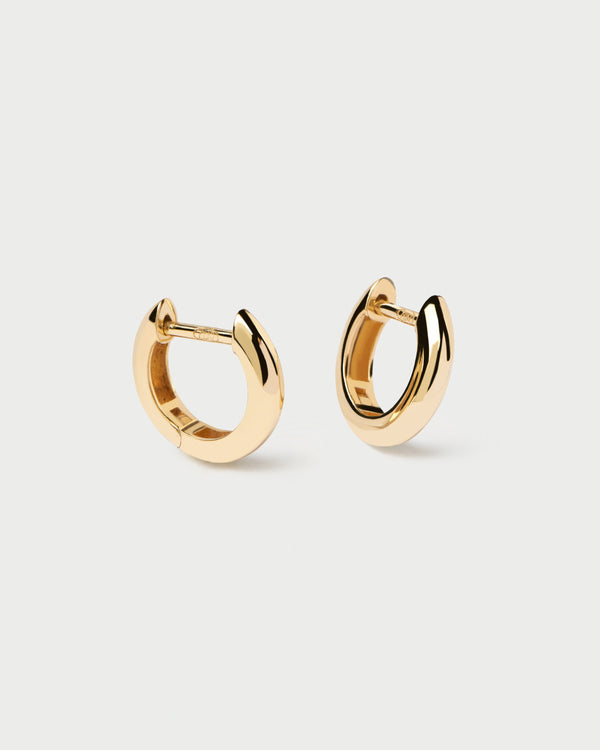 PDPAOLA Gold Bold Mini Hoops