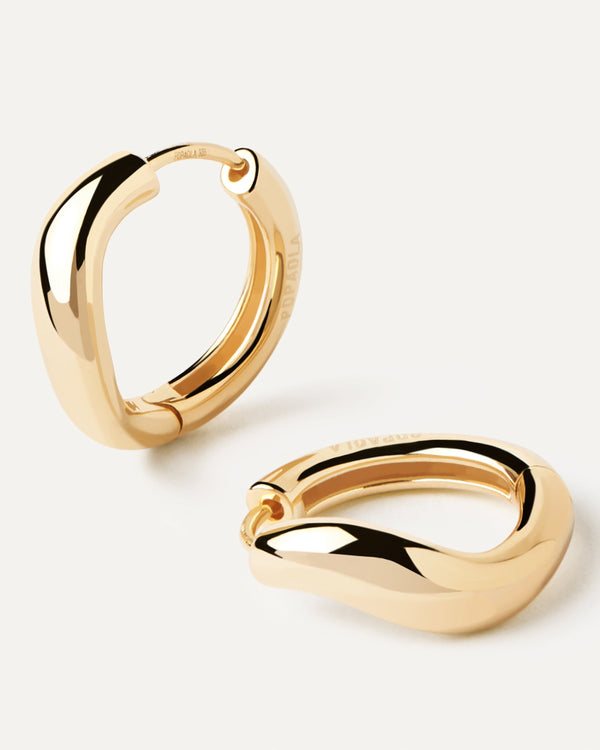 PDPAOLA Gold Celeste Hoops