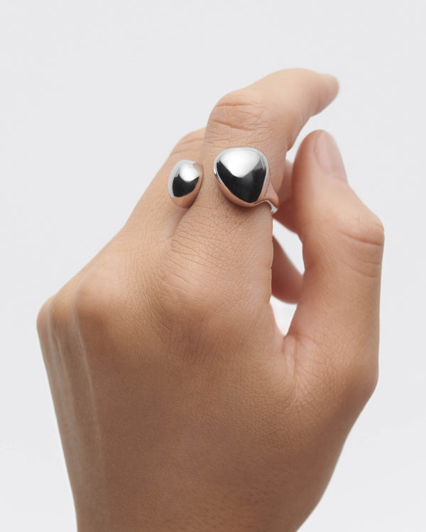 PDPAOLA Gravity Silver Ring