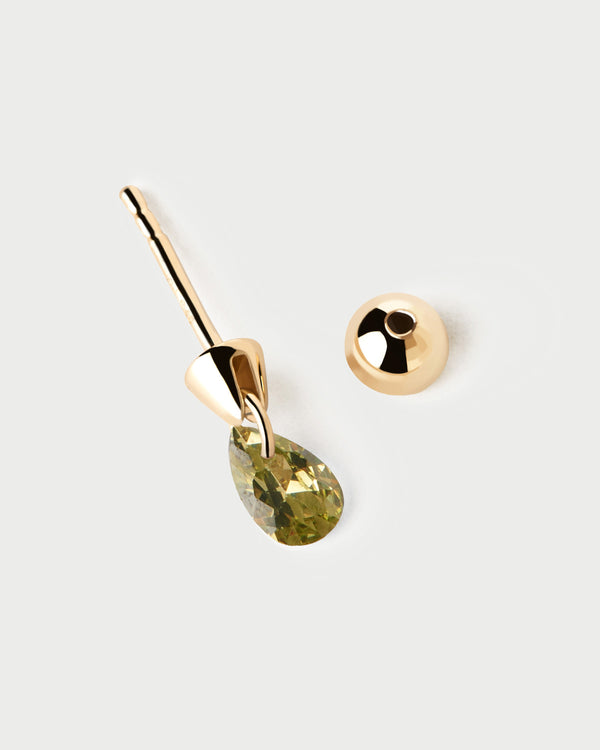 PDPAOLA Green Lily Single Earring