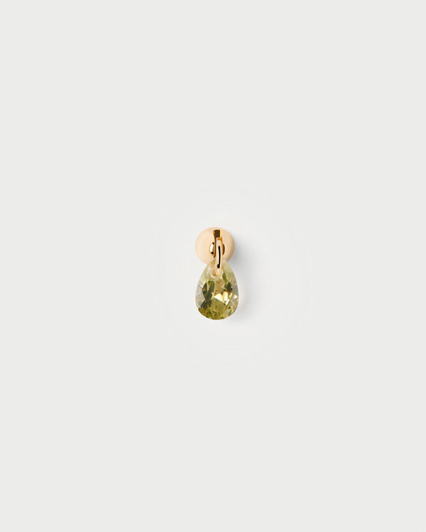 PDPAOLA Green Lily single earring