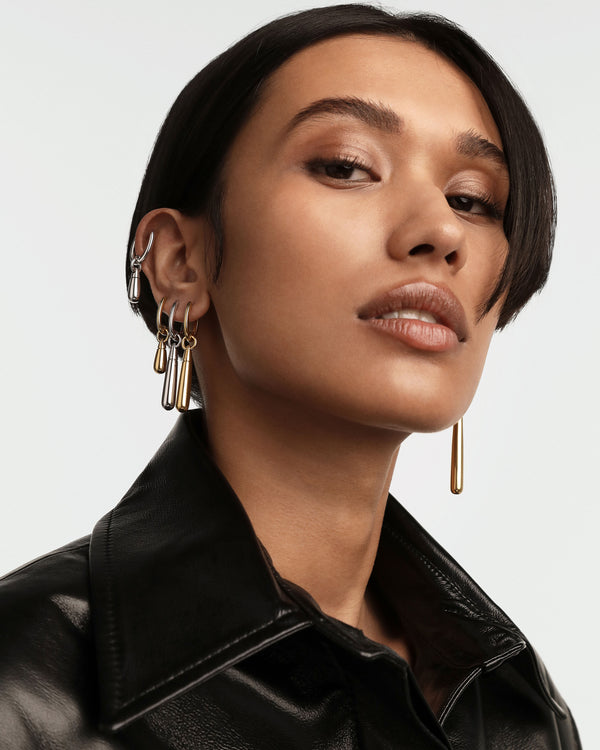 PDPAOLA Jupiter Silver Single Hoop