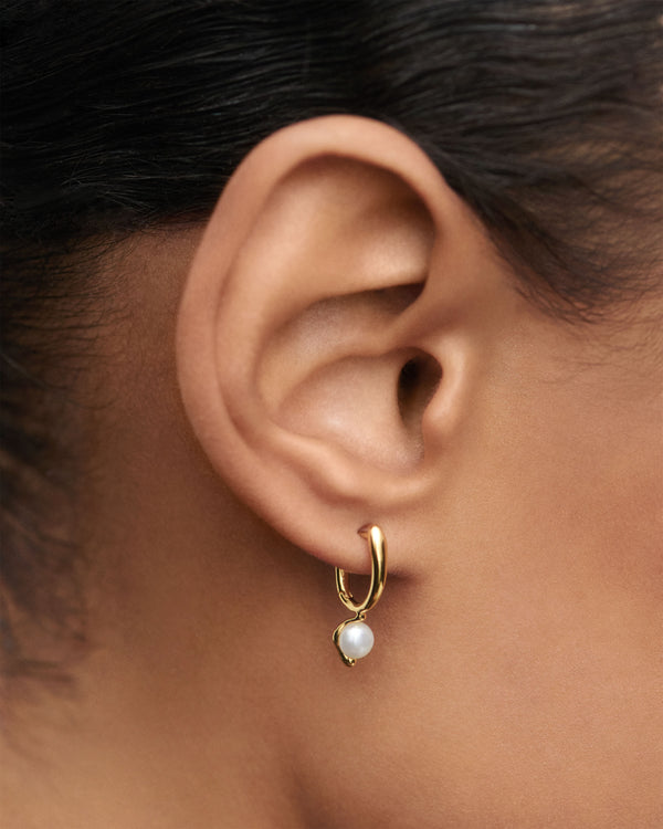 PDPAOLA La Perla Mini Hoops