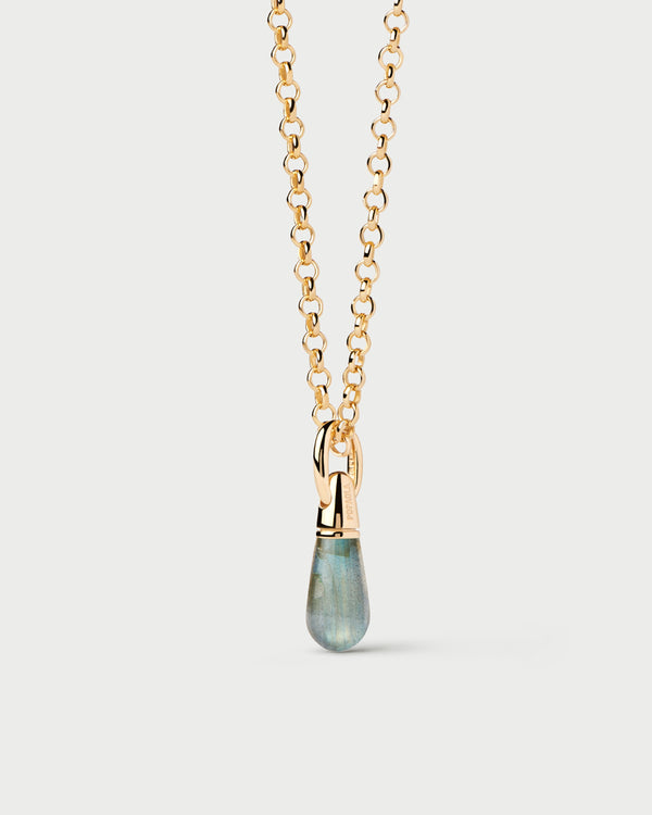 PDPAOLA Labradorite Drop Pendant