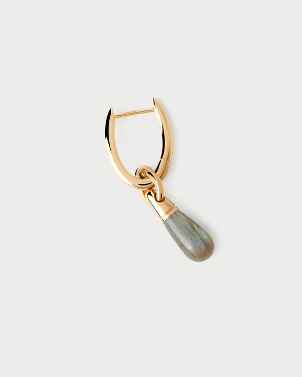 PDPAOLA Labradorite Jupiter Single Hoop