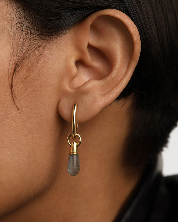 PDPAOLA Labradorite Jupiter Single Hoop
