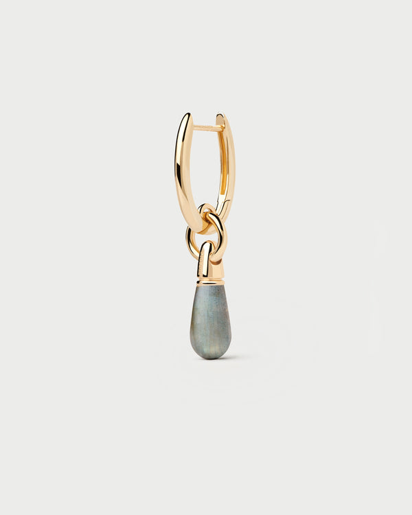 PDPAOLA Labradorite Jupiter Single Hoop