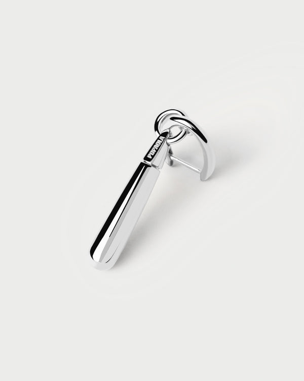PDPAOLA Large Jupiter Silver Single Hoop