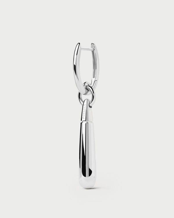PDPAOLA Large Jupiter Silver Single Hoop