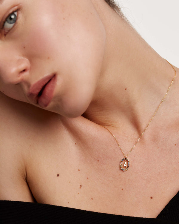 PDPAOLA Letter A Necklace