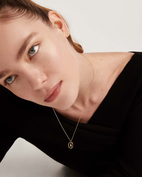 PDPAOLA Letter A Necklace