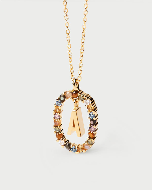 PDPAOLA Letter A Necklace