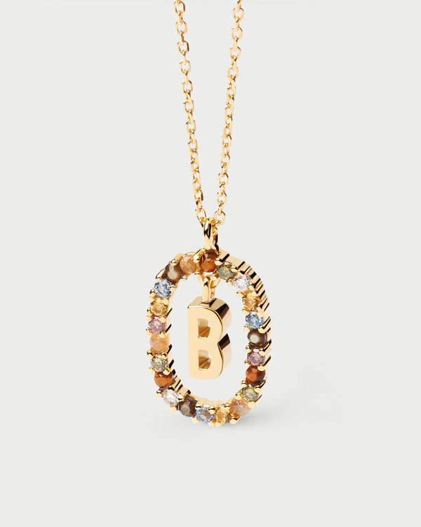 PDPAOLA Letter B Necklace