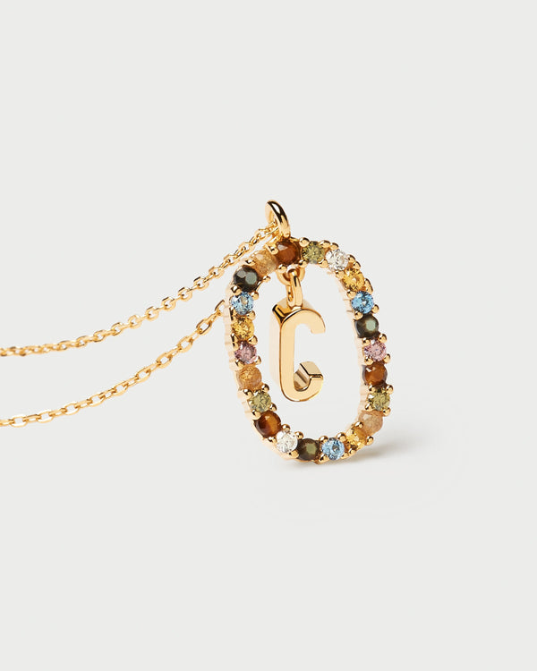 PDPAOLA Letter C Necklace