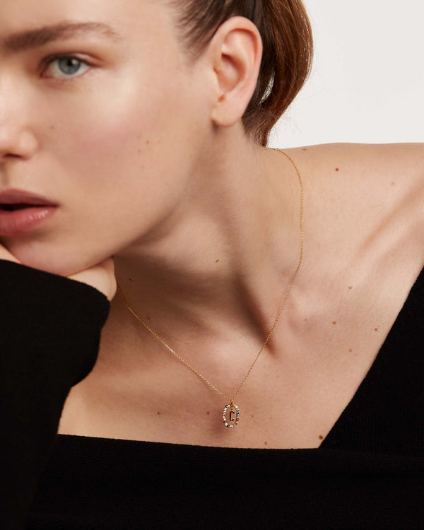 PDPAOLA Letter C Necklace
