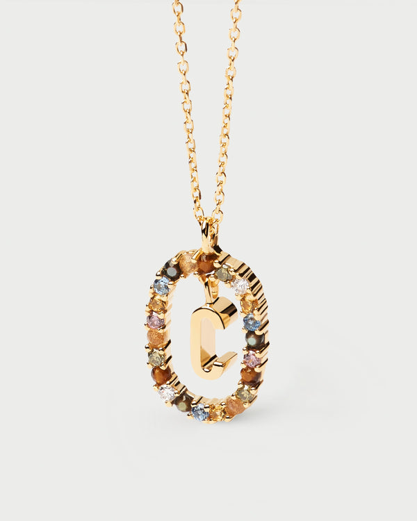 PDPAOLA Letter C Necklace