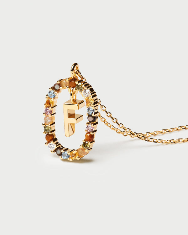PDPAOLA Letter F Necklace