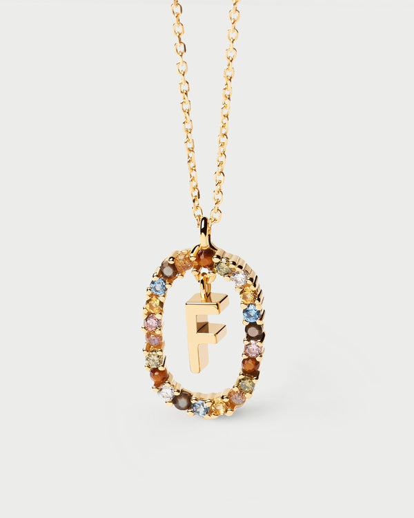 PDPAOLA Letter F Necklace