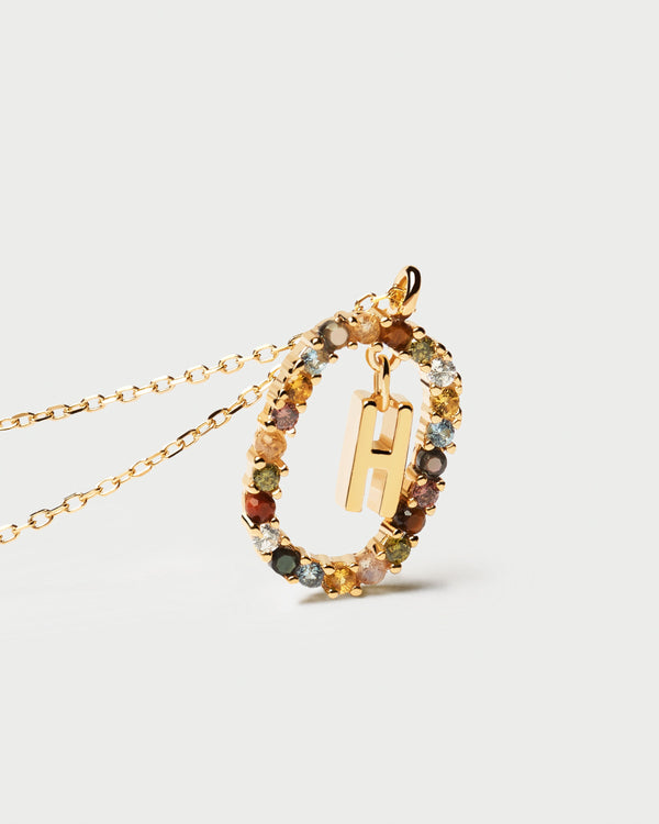 PDPAOLA Letter H Necklace