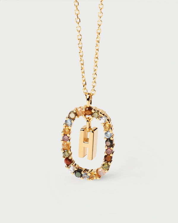 PDPAOLA Letter H Necklace