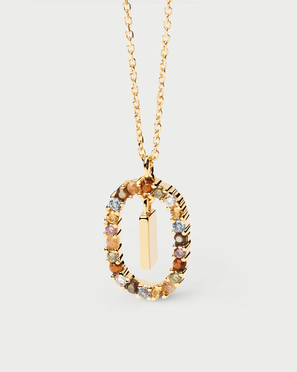 PDPAOLA Letter I Necklace