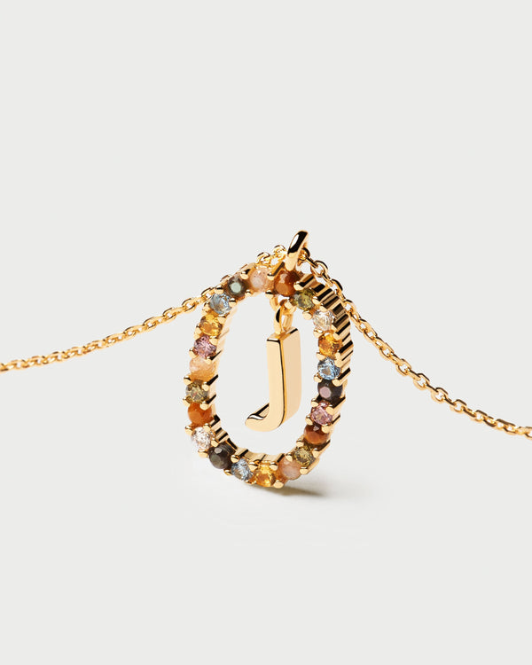 PDPAOLA Letter J Necklace