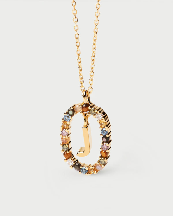 PDPAOLA Letter J Necklace