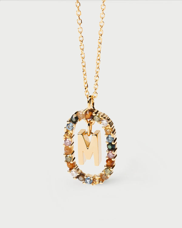 PDPAOLA Letter M Necklace