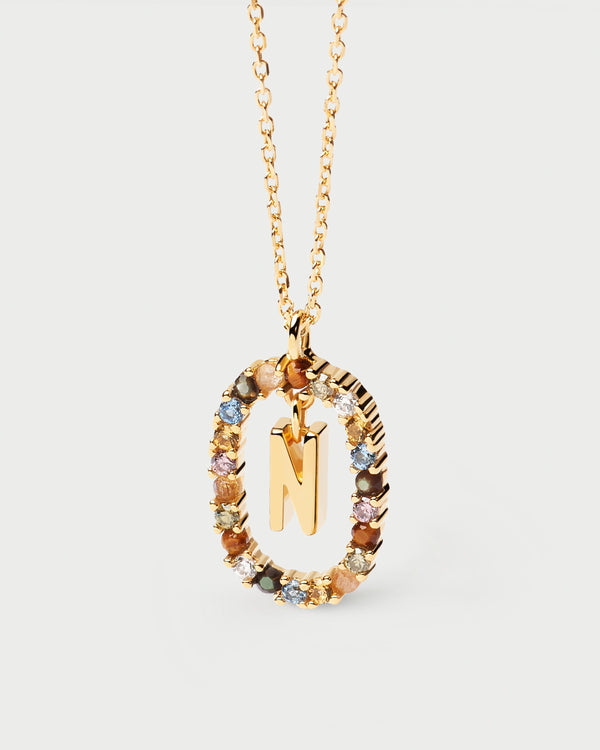 PDPAOLA Letter N Necklace
