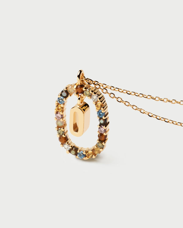 PDPAOLA Letter O Necklace
