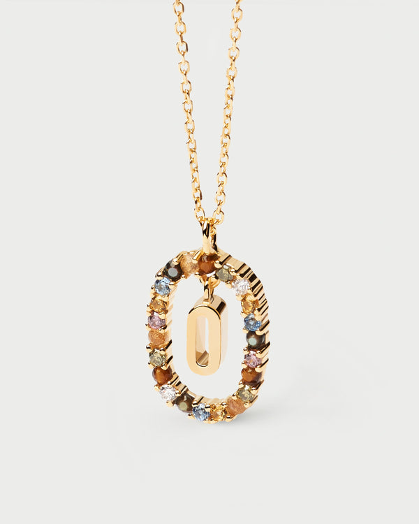 PDPAOLA Letter O Necklace
