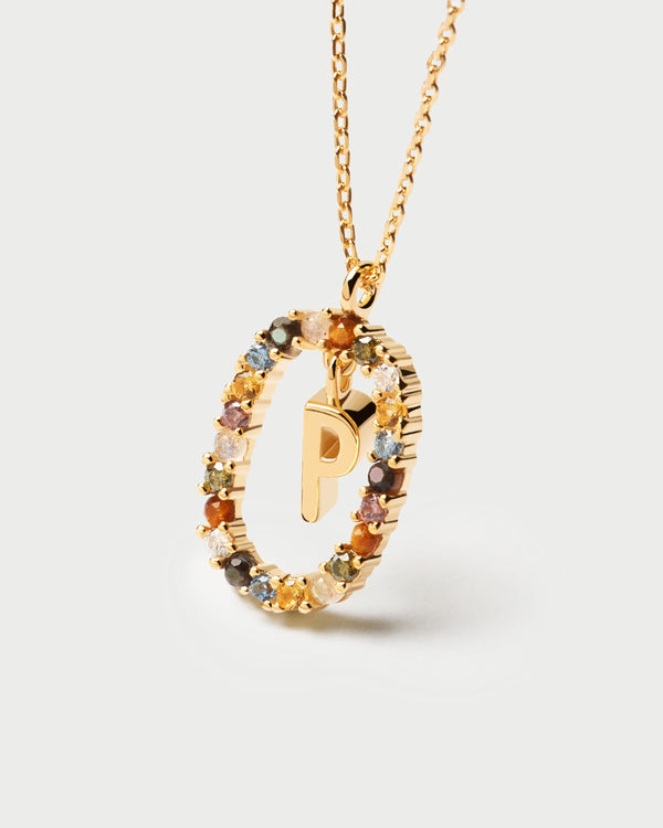 PDPAOLA Letter P Necklace