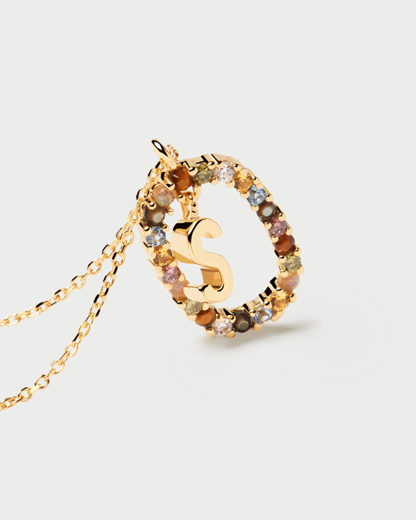 PDPAOLA Letter S Necklace