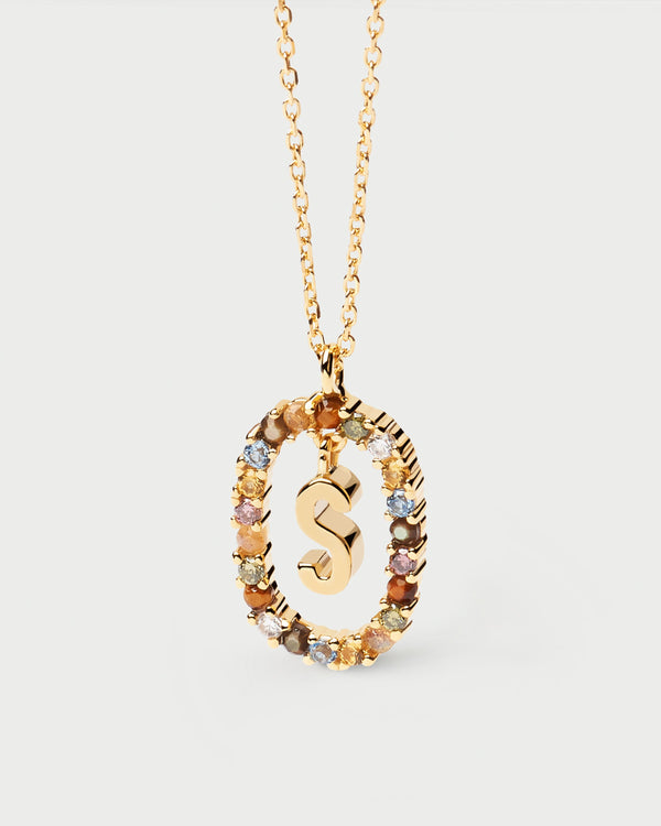 PDPAOLA Letter S Necklace