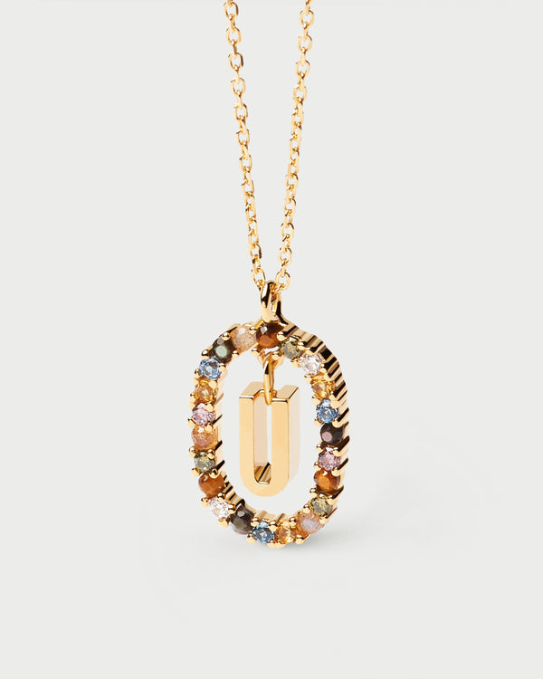 PDPAOLA Letter U Necklace