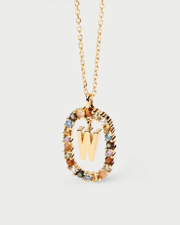PDPAOLA Letter W Necklace