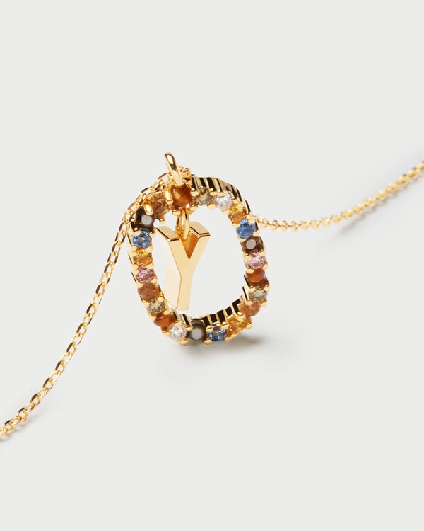PDPAOLA Letter Y Necklace
