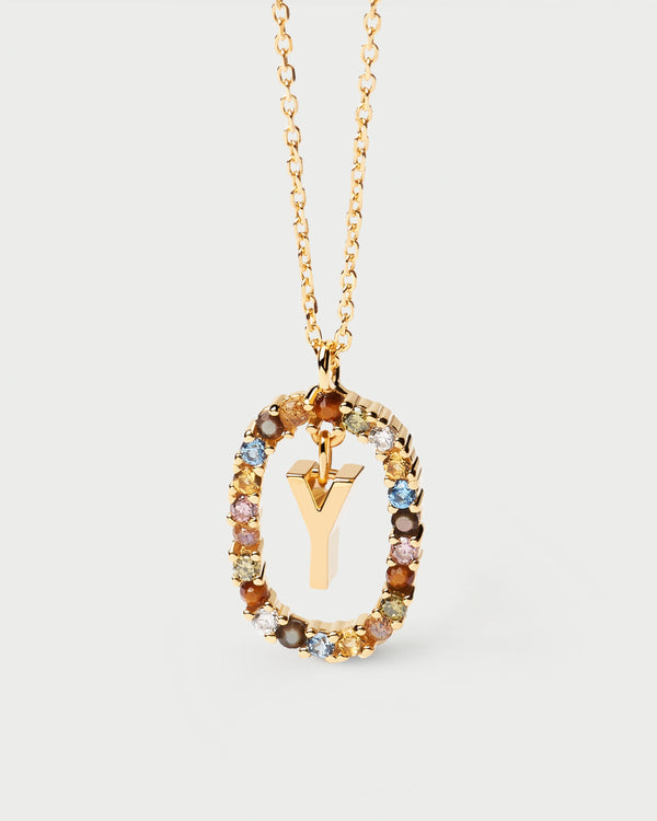 PDPAOLA Letter Y Necklace
