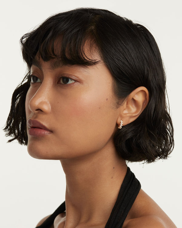 PDPAOLA Little Crown Earrings