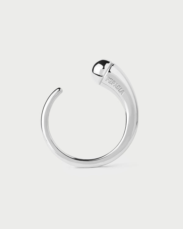 PDPAOLA Loop silver ring