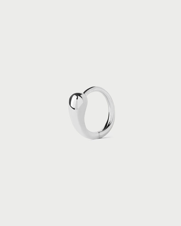 PDPAOLA Loop Silver Single Hoop