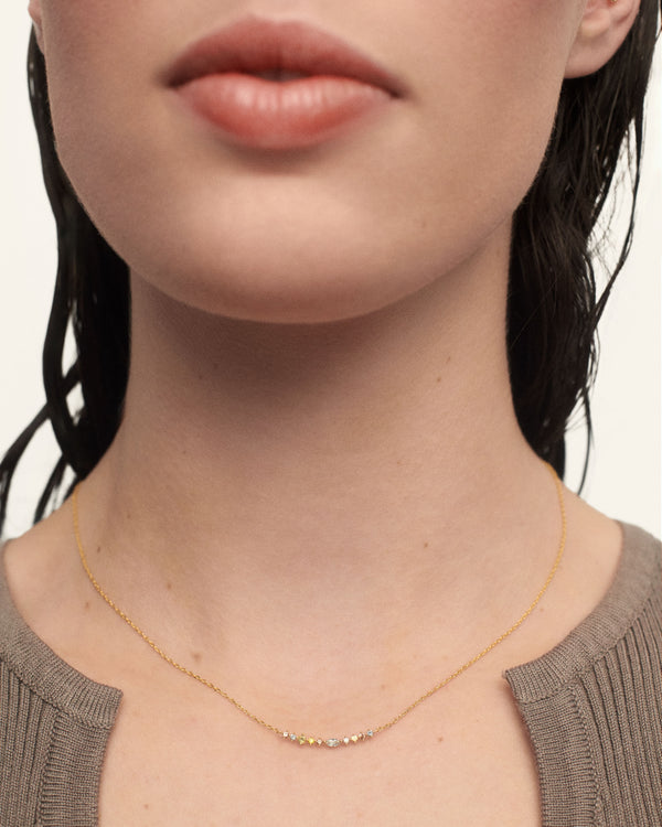 PDPAOLA Lotus Necklace